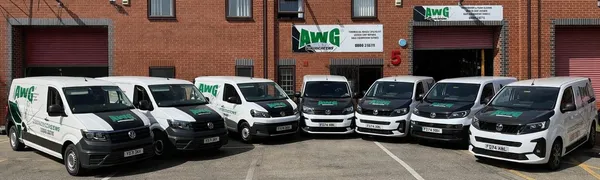 AWG Windscreens fleet of mobile service vans
